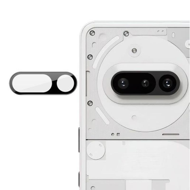 Laptop, Telefoane si Tablete - Telefoane mobile si accesorii - Accesorii Telefoane - Huse telefoane - Folie Camera pentru Nothing Phone (3a) - Techsuit Full Camera Glass - Negru - Infinity.ro