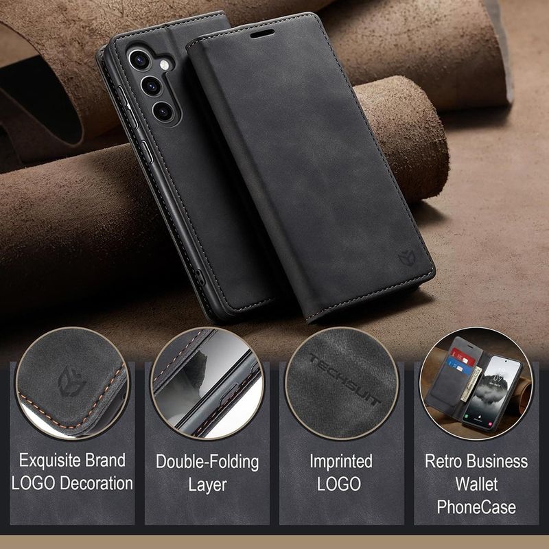Laptop, Telefoane si Tablete - Telefoane mobile si accesorii - Accesorii Telefoane - Huse telefoane - Husa pentru Oppo Reno13 F 4G / Reno13 F 5G / Reno13 FS 5G - Techsuit Confy Cover - Negru - Infinity.ro
