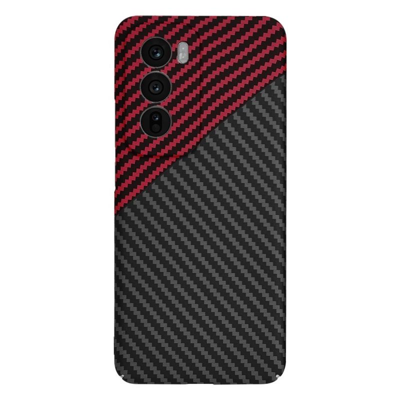 Laptop, Telefoane si Tablete - Telefoane mobile si accesorii - Accesorii Telefoane - Huse telefoane - Husa pentru Oppo Reno12 - Techsuit Carbonite FiberShell - Rosu Vortex - Infinity.ro