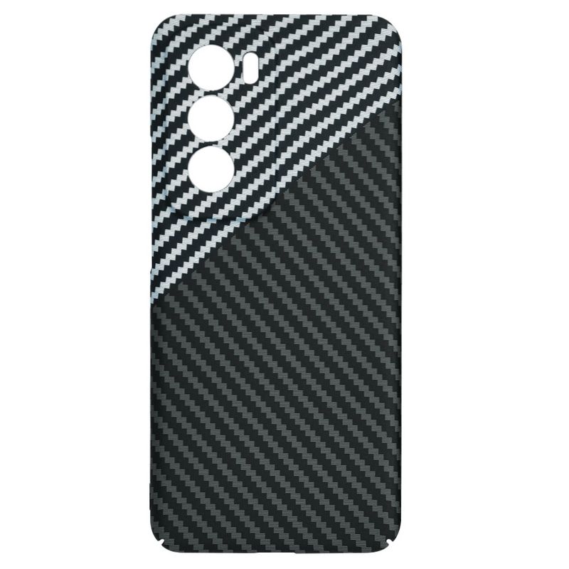 Laptop, Telefoane si Tablete - Telefoane mobile si accesorii - Accesorii Telefoane - Huse telefoane - Husa pentru Oppo Reno12 - Techsuit Carbonite FiberShell - Gri - Infinity.ro