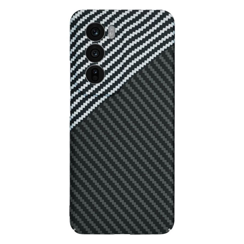 Laptop, Telefoane si Tablete - Telefoane mobile si accesorii - Accesorii Telefoane - Huse telefoane - Husa pentru Oppo Reno12 - Techsuit Carbonite FiberShell - Gri - Infinity.ro