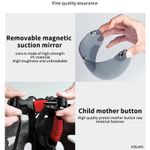 Sport si Outdoor - Echipament Sportiv - Accesorii echipament sportiv - Casti de protectie - Casca Protectie Bicicleta, FIXATO,Cu LED lumina spate,Trei moduri luminoase, Viziera Detasabila,Dimensiune reglabila,Mov - Infinity.ro