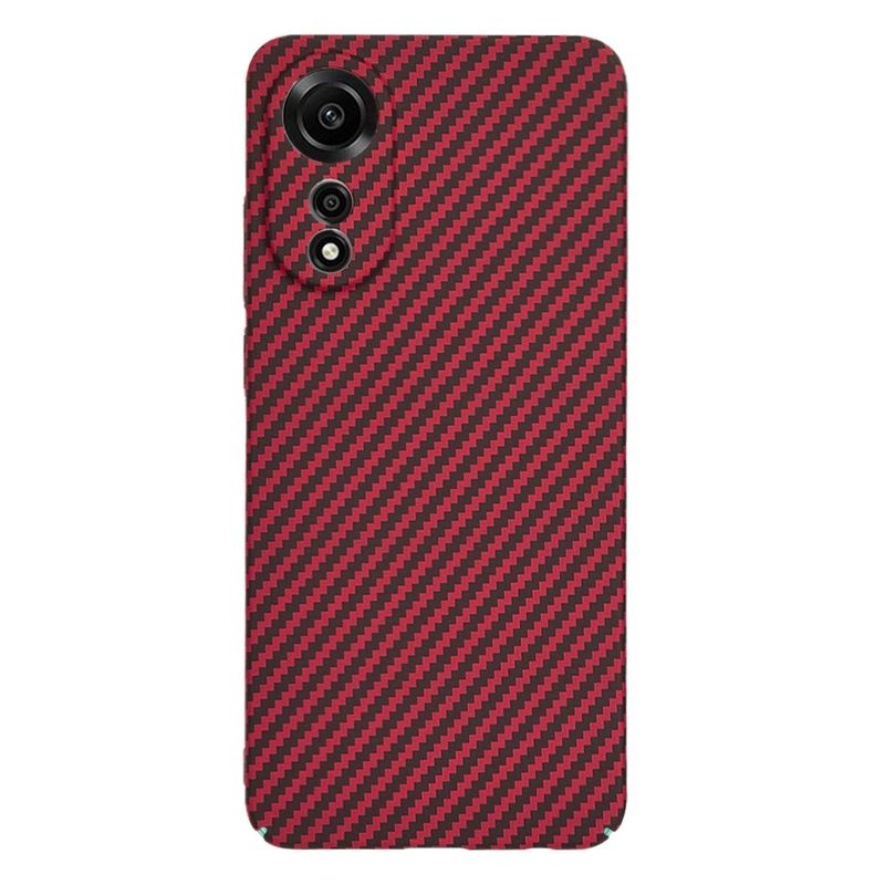 Laptop, Telefoane si Tablete - Telefoane mobile si accesorii - Accesorii Telefoane - Huse telefoane - Husa pentru Oppo A78 4G - Techsuit Carbonite FiberShell - Rosu - Infinity.ro