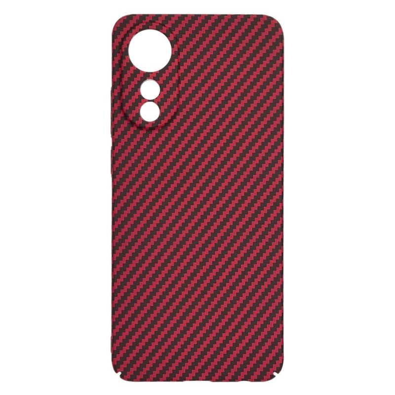 Laptop, Telefoane si Tablete - Telefoane mobile si accesorii - Accesorii Telefoane - Huse telefoane - Husa pentru Oppo A78 4G - Techsuit Carbonite FiberShell - Rosu - Infinity.ro
