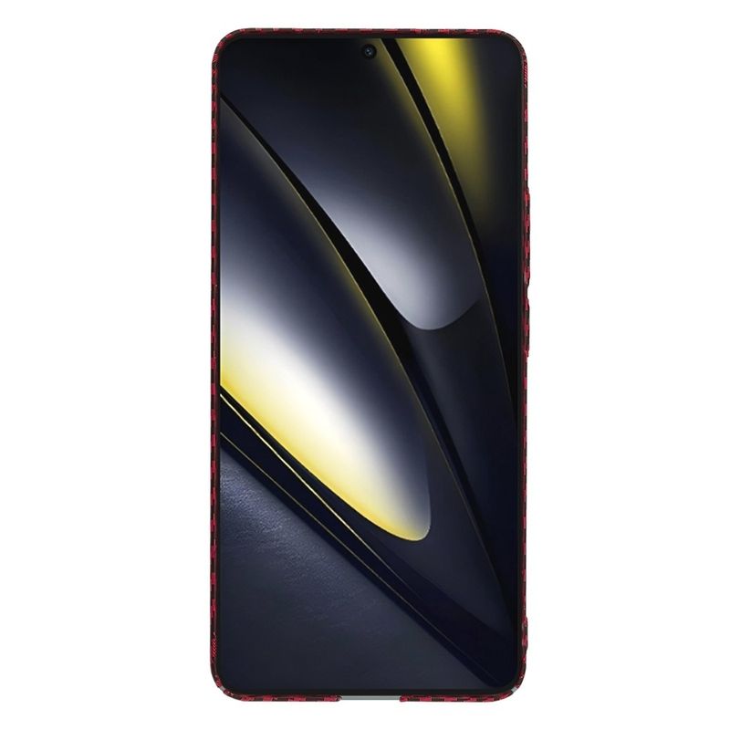 Laptop, Telefoane si Tablete - Telefoane mobile si accesorii - Accesorii Telefoane - Huse telefoane - Husa pentru Xiaomi Poco F6 - Techsuit Carbonite FiberShell - Rosu - Infinity.ro