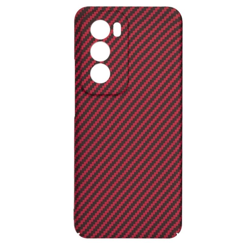 Laptop, Telefoane si Tablete - Telefoane mobile si accesorii - Accesorii Telefoane - Huse telefoane - Husa pentru Oppo Reno12 - Techsuit Carbonite FiberShell - Rosu - Infinity.ro
