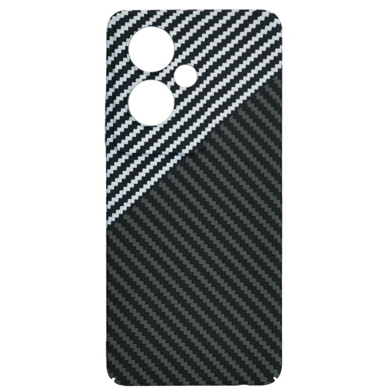 Laptop, Telefoane si Tablete - Telefoane mobile si accesorii - Accesorii Telefoane - Huse telefoane - Husa pentru Oppo A79 5G / OnePlus Nord N30 SE - Techsuit Carbonite FiberShell - Gri - Infinity.ro