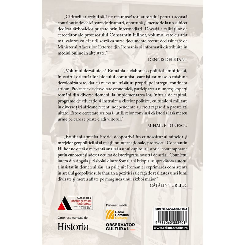 Carti si Birotica - Carti - Istorie - Cu mainile altora. Romania si razboaiele prin intermediari in Africa (1970–1985) - Infinity.ro