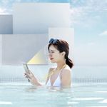 Laptop, Telefoane si Tablete - Telefoane mobile si accesorii - Accesorii Telefoane - Huse telefoane - Husa Waterproof pentru Telefon 7.2" - Baseus Let"s Go (ACFSD-D02) - Alb - Infinity.ro