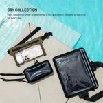 Laptop, Telefoane si Tablete - Telefoane mobile si accesorii - Accesorii Telefoane - Huse telefoane - Carcasa, Borseta Impermeabila pentru Telefon 7.5" - Fixed Dry Belt - Bej - Infinity.ro