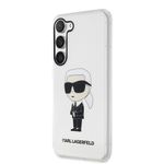 Laptop, Telefoane si Tablete - Telefoane mobile si accesorii - Accesorii Telefoane - Huse telefoane - Husa Samsung Galaxy S23 Plus - Karl Lagerfeld Hardcase Transparent (KLHCS23MHNIKTCT) - Ikonik Karl Lagerfeld - Infinity.ro