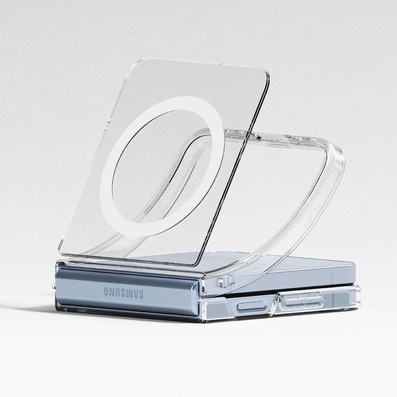 Laptop, Telefoane si Tablete - Telefoane mobile si accesorii - Accesorii Telefoane - Huse telefoane - Husa pentru Samsung Galaxy Z Flip7 - Ringke Fusion MagSafe - Transparent - Infinity.ro