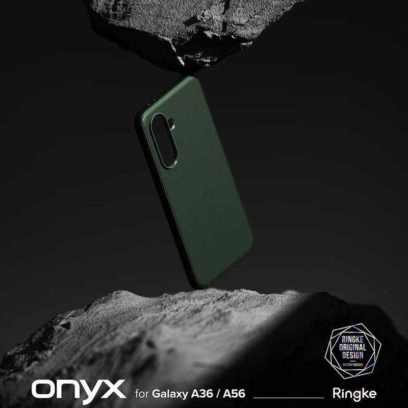 Laptop, Telefoane si Tablete - Telefoane mobile si accesorii - Accesorii Telefoane - Huse telefoane - Husa pentru Samsung Galaxy A36 5G / A56 5G - Ringke Onyx - Verde inchis - Infinity.ro