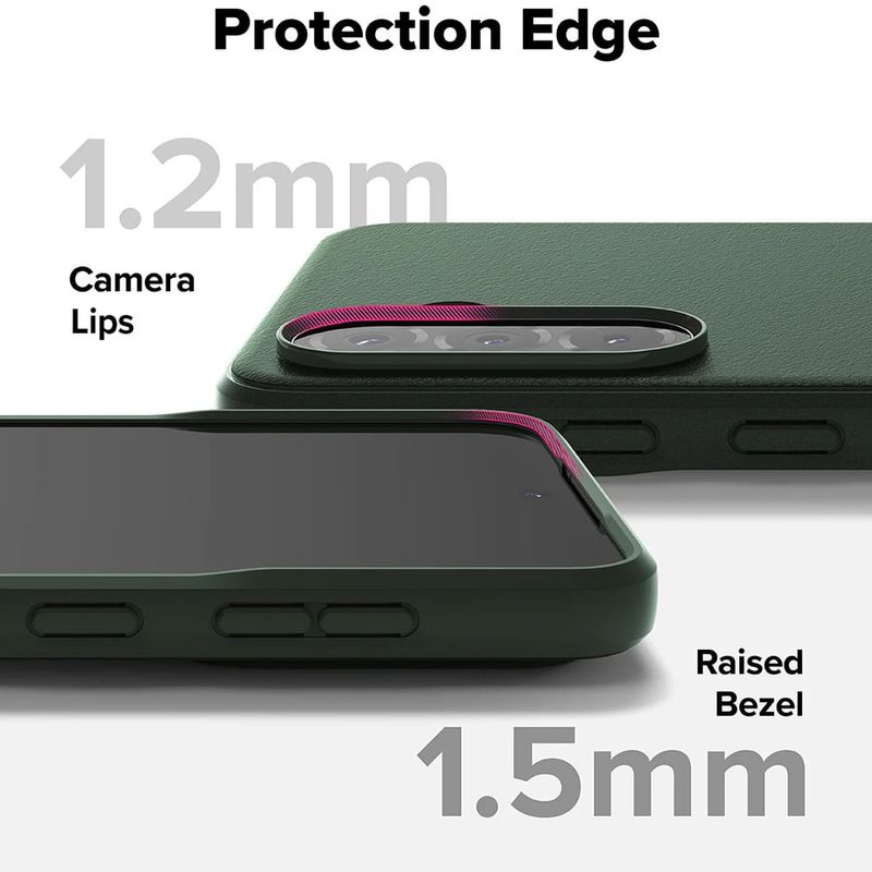 Laptop, Telefoane si Tablete - Telefoane mobile si accesorii - Accesorii Telefoane - Huse telefoane - Husa pentru Samsung Galaxy A36 5G / A56 5G - Ringke Onyx - Verde inchis - Infinity.ro