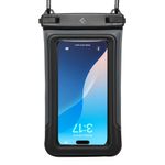 Laptop, Telefoane si Tablete - Telefoane mobile si accesorii - Accesorii Telefoane - Huse telefoane - Husa universala pentru telefon (set 2) - Spigen Waterproof Case (A611P) - Matte Negru - Infinity.ro