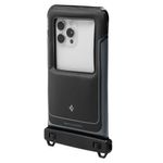 Laptop, Telefoane si Tablete - Telefoane mobile si accesorii - Accesorii Telefoane - Huse telefoane - Husa universala pentru telefon (set 2) - Spigen Waterproof Case (A611P) - Matte Negru - Infinity.ro