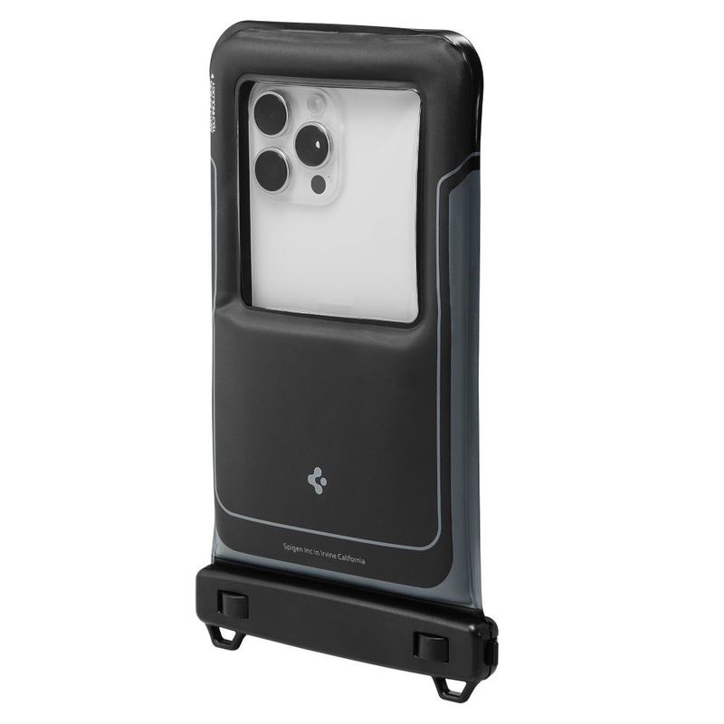Laptop, Telefoane si Tablete - Telefoane mobile si accesorii - Accesorii Telefoane - Huse telefoane - Husa universala pentru telefon (set 2) - Spigen Waterproof Case (A611P) - Matte Negru - Infinity.ro