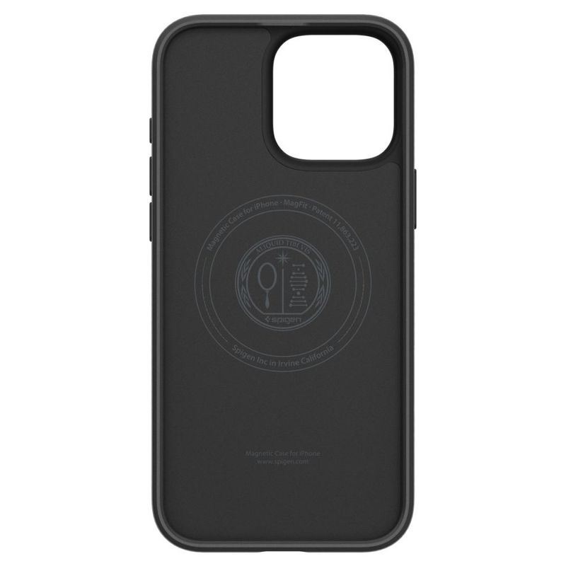 Laptop, Telefoane si Tablete - Telefoane mobile si accesorii - Accesorii Telefoane - Huse telefoane - Husa pentru iPhone 16 Pro - Spigen Liquid Air "T" MagSafe - Matte Negru - Infinity.ro