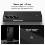 Laptop, Telefoane si Tablete - Telefoane mobile si accesorii - Accesorii Telefoane - Huse telefoane - Husa pentru Samsung Galaxy Z Fold7 - Spigen Air Skin - Aramid Negru - Infinity.ro