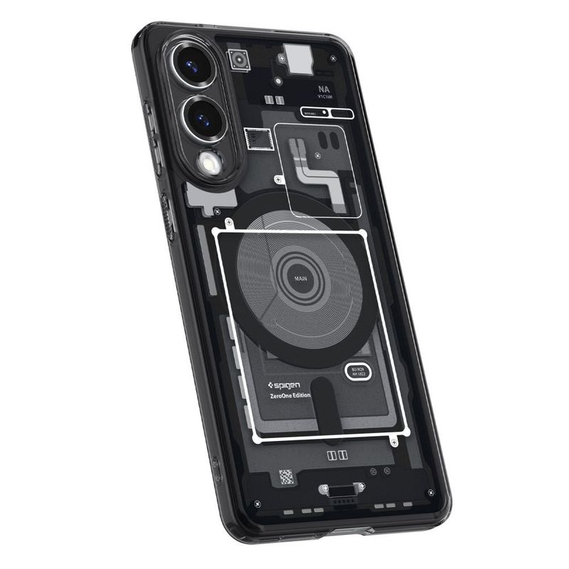 Laptop, Telefoane si Tablete - Telefoane mobile si accesorii - Accesorii Telefoane - Huse telefoane - Husa pentru Samsung Galaxy S25 Edge - Spigen Ultra Hybrid Zero One MagSafe - Negru - Infinity.ro