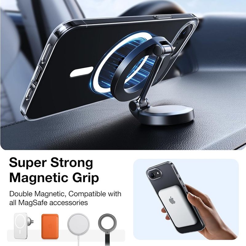 Laptop, Telefoane si Tablete - Telefoane mobile si accesorii - Accesorii Telefoane - Huse telefoane - Husa pentru iPhone 16e - Torras OriginFit-Mag Series - Transparent - Infinity.ro