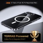 Laptop, Telefoane si Tablete - Telefoane mobile si accesorii - Accesorii Telefoane - Huse telefoane - Husa pentru iPhone 16e - Torras OriginFit-Mag Series - Transparent - Infinity.ro