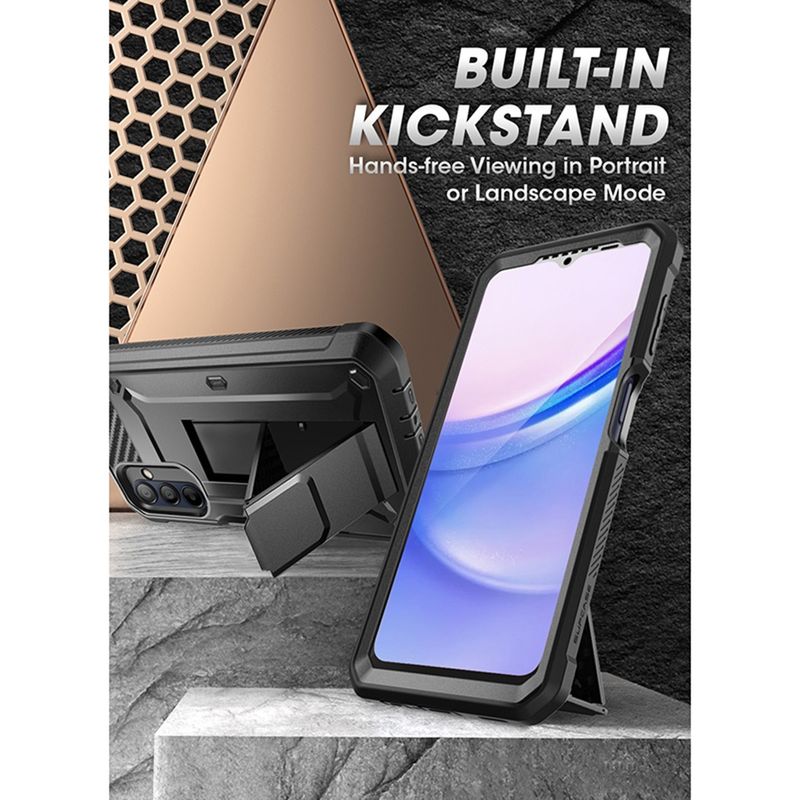 Laptop, Telefoane si Tablete - Telefoane mobile si accesorii - Accesorii Telefoane - Huse telefoane - Husa pentru Samsung Galaxy A16 4G / A16 5G - Supcase Unicorn Beetle Pro - Negru - Infinity.ro
