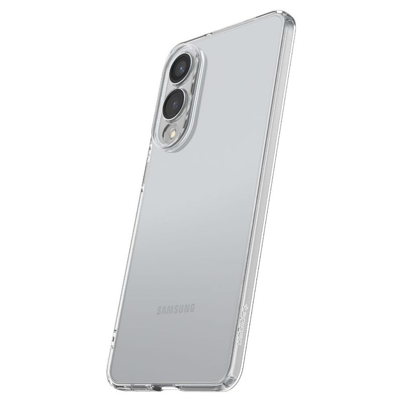 Laptop, Telefoane si Tablete - Telefoane mobile si accesorii - Accesorii Telefoane - Huse telefoane - Husa pentru Samsung Galaxy S25 Edge - Spigen Liquid Crystal - Transparent - Infinity.ro