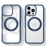Laptop, Telefoane si Tablete - Telefoane mobile si accesorii - Accesorii Telefoane - Huse telefoane - Husa pentru iPhone 16 Pro - Torras Ostand R Fusion MagSafe Series - Albastru inchis - Infinity.ro