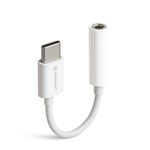 TV, Audio-Video si Foto - Accesorii TV si audio - Cabluri si adaptoare audio - Adaptor Jack, USB-C, Plug&Play (set 2) - Techsuit MusicBox (AC18) - Alb - Infinity.ro