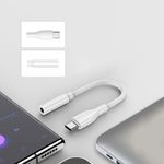 TV, Audio-Video si Foto - Accesorii TV si audio - Cabluri si adaptoare audio - Adaptor Jack, USB-C, Plug&Play (set 2) - Techsuit MusicBox (AC18) - Alb - Infinity.ro