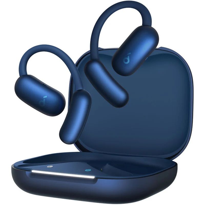 TV, Audio-Video si Foto - Portabile audio - Casti audio - Casti pentru Sport fara Fir, Albastrutooth, Waterproof - Anker AeroFit 2 (A3874G31) - Albastru - Infinity.ro