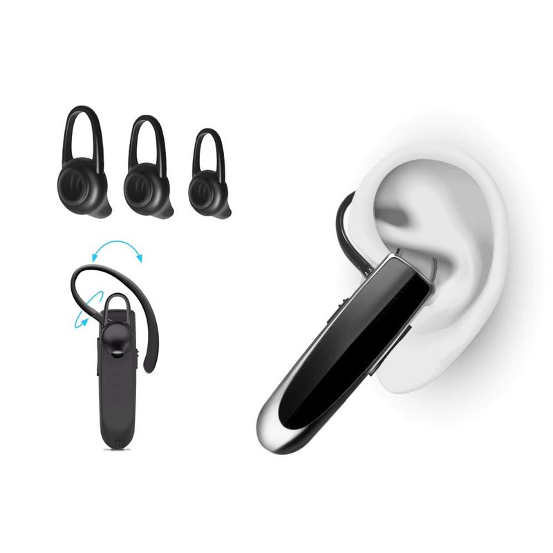 TV, Audio-Video si Foto - Portabile audio - Casti audio - Casca Albastrutooth 5.0, HandsFree, Type-C, Noise Cancellation - Techsuit UrbanEar (CB1) - Negru - Infinity.ro