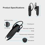 TV, Audio-Video si Foto - Portabile audio - Casti audio - Casca Albastrutooth 5.0, HandsFree, Type-C, Noise Cancellation - Techsuit UrbanEar (CB1) - Negru - Infinity.ro