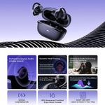 TV, Audio-Video si Foto - Portabile audio - Casti audio - Casti fara Fir cu Microfon, Albastrutooth 6.0, Type-C, ENC, IPX5, 400mAh - Havit (OWS916) - Negru - Infinity.ro