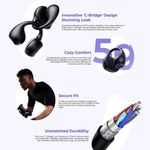 TV, Audio-Video si Foto - Portabile audio - Casti audio - Casti fara Fir cu Microfon, Albastrutooth 6.0, Type-C, ENC, IPX5, 400mAh - Havit (OWS916) - Negru - Infinity.ro