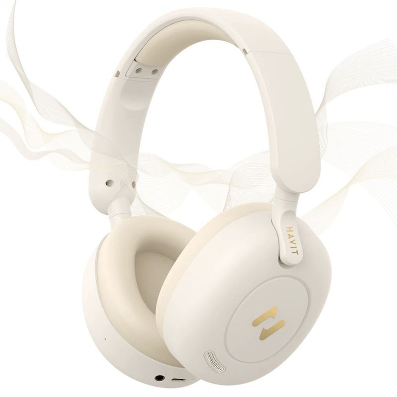 TV, Audio-Video si Foto - Portabile audio - Casti audio - Casti cu Husa de Protectie, Albastrutooth 5.3, Hybrid ANC, 700mAh, USB-C - Havit (H655BT Pro) - Negru - Infinity.ro