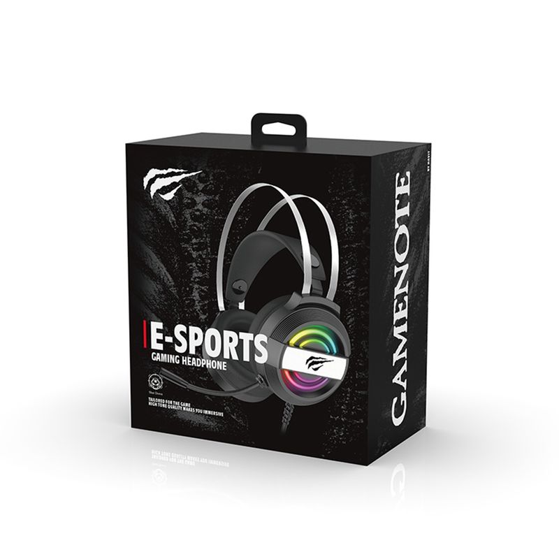 TV, Audio-Video si Foto - Portabile audio - Casti audio - Casti cu Fir pentru Jocuri Video, 1.8m - Havit (H2230U) - Alb - Infinity.ro