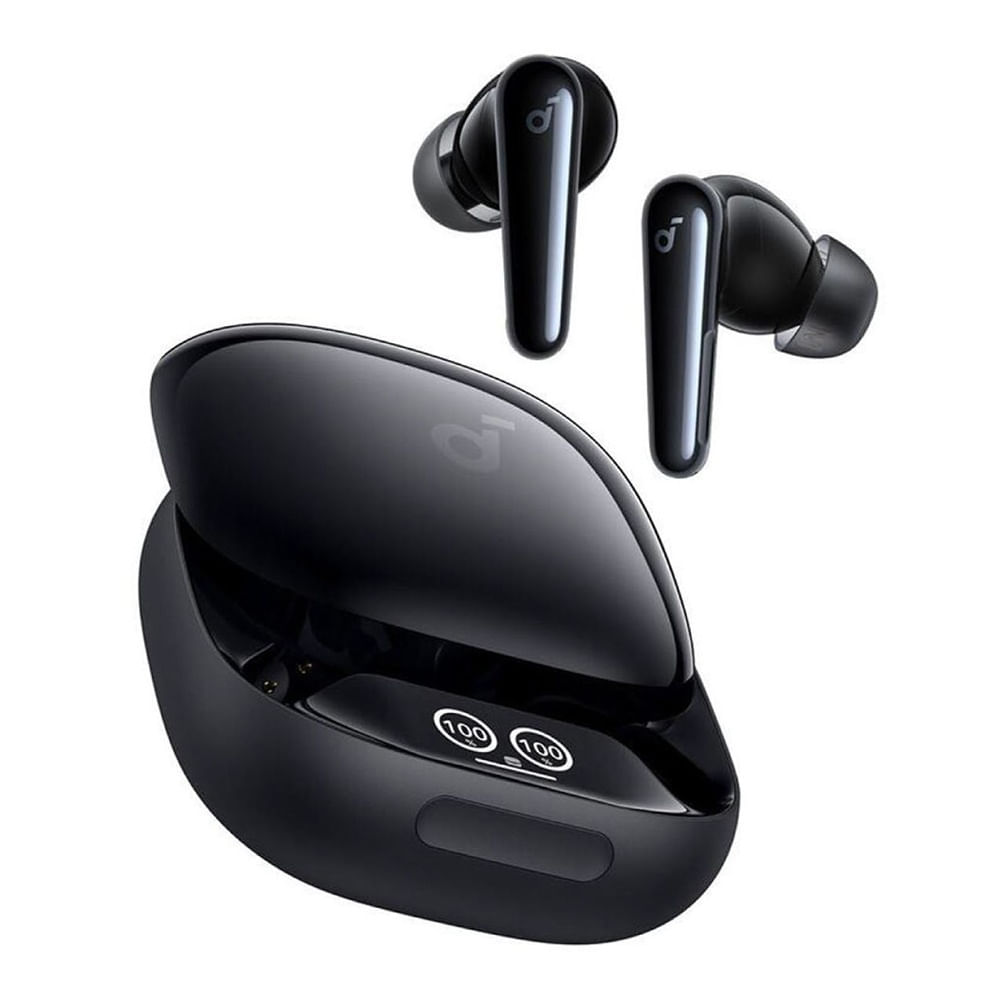 Casti fara Fir Albastrutooth 5.3, TWS - Anker SoundCore Liberty 4 Pro NC (A3954GF1) - Negru
