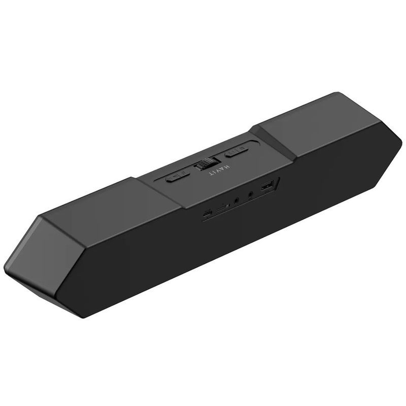 TV, Audio-Video si Foto - Portabile audio - Boxe portabile - Boxa fara Fir, USB-C, Albastrutooth 5.3, TWS, Lumini LED, AUX, TF, FM, IPX5, 10W, 1200mAh - Havit (SK772BT) - Negru - Infinity.ro