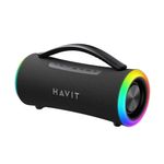TV, Audio-Video si Foto - Portabile audio - Boxe portabile - Boxa Wireless Profesionala Albastrutooth 5.3, TWS, TF, FM, USB, Lumini RGB, IPX6, 4000mAh - Havit (SK834BT) - Negru - Infinity.ro
