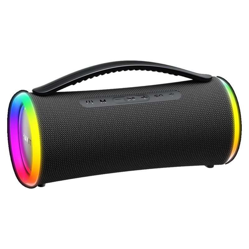 TV, Audio-Video si Foto - Portabile audio - Boxe portabile - Boxa Wireless Profesionala Albastrutooth 5.3, TWS, TF, FM, USB, Lumini RGB, IPX6, 4000mAh - Havit (SK834BT) - Negru - Infinity.ro