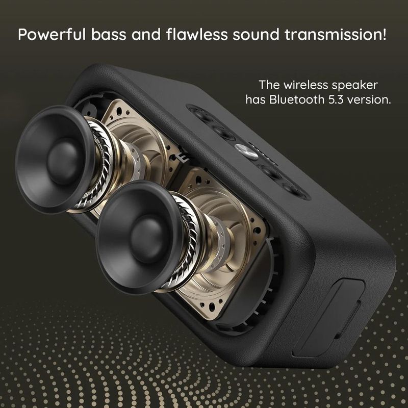 TV, Audio-Video si Foto - Portabile audio - Boxe portabile - Boxa Wireless Portabila Albastrutooth 5.3, TWS, TF, AUX, Hands-Free Call, IPX7, 2000mAh - Havit (SK905BT) - Negru - Infinity.ro