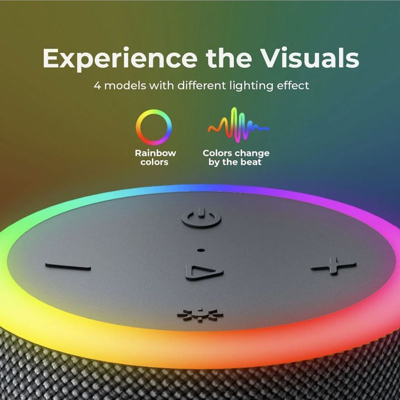 TV, Audio-Video si Foto - Portabile audio - Boxe portabile - Boxa Wireless Portabila Albastrutooth 5.3, RGB Lights, IPX6, 2000mAh - Havit (SK833BT) - Negru - Infinity.ro