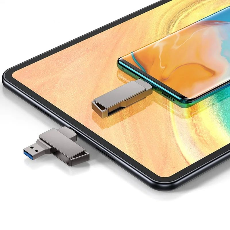 PC, gaming si accesorii - Periferice PC - Memorii USB - Stick de Memorie USB 3.0, Type-C 16GB - Techsuit THSM19 (THSM19816) - Gri - Infinity.ro