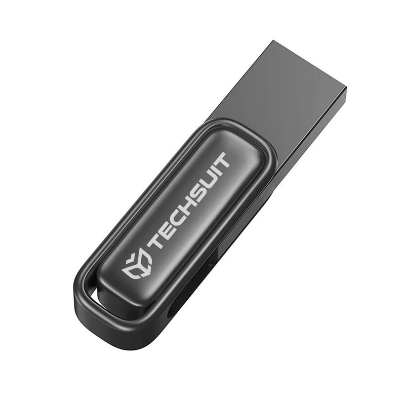 PC, gaming si accesorii - Periferice PC - Memorii USB - Stick de Memorie 32GB, 80M/s - Techsuit THSM33 (THSM33132) - Tarnish - Infinity.ro