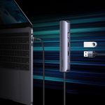 PC, gaming si accesorii - Retelistica - Hub-uri - Hub USB-C la Type-C, 2x USB, HDMI, RJ45 - UVerde (10919) - Gri - Infinity.ro