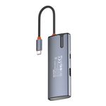 PC, gaming si accesorii - Retelistica - Hub-uri - Docking Station, USB, Type-C, HDMI - ColorWay (CW-HUB01) - Argintiu - Infinity.ro