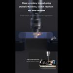 Laptop, Telefoane si Tablete - Telefoane mobile si accesorii - Accesorii Telefoane - Folii protectie telefoane - Folie pentru iPhone 15 Pro Max - ANANK 2.5D Anti-Albastru Light Screen Protector - Negru - Infinity.ro