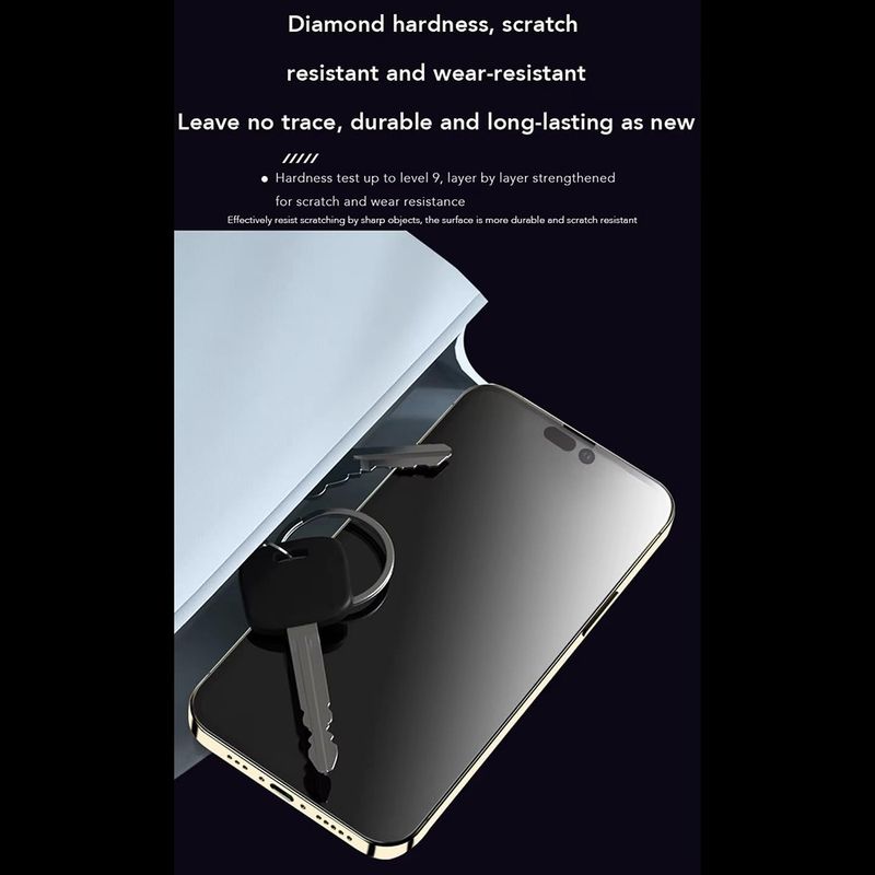 Laptop, Telefoane si Tablete - Telefoane mobile si accesorii - Accesorii Telefoane - Folii protectie telefoane - Folie pentru iPhone 16 Pro Max - ANANK 2.5D 1X Reinpentruced Anti-fingerprint Screen Protector - Negru - Infinity.ro